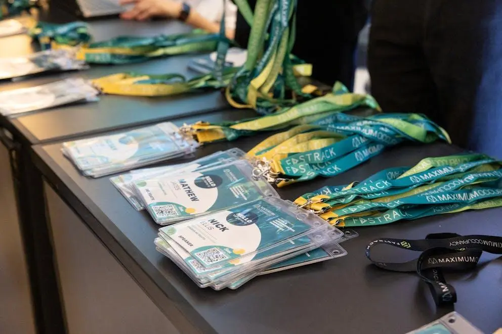 Connexiba lanyard sponsorship
